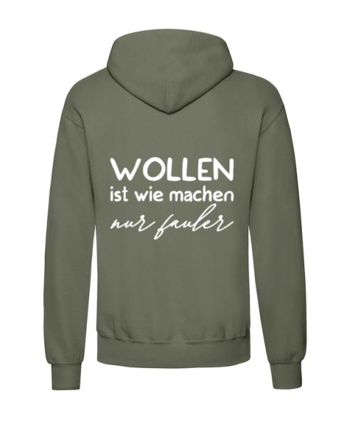 Wollen ist wie machen